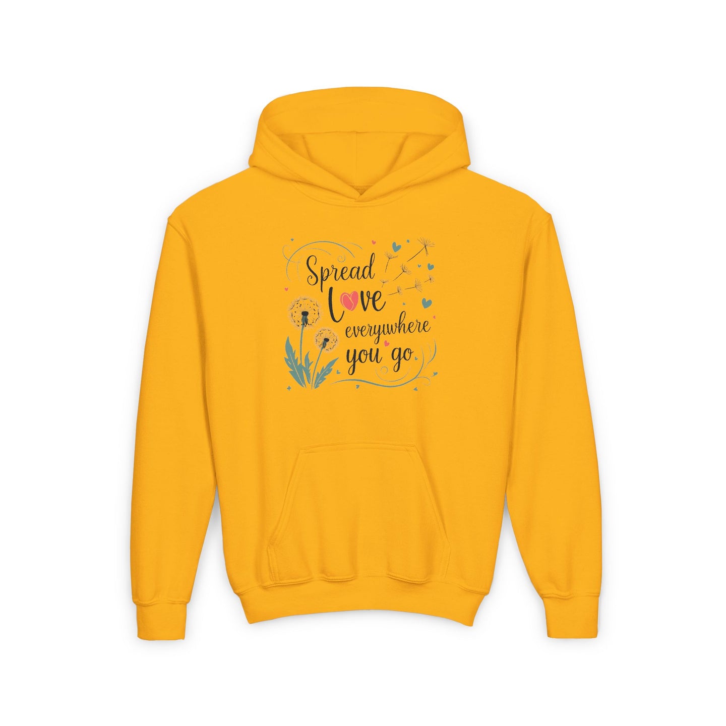 Dandelion Love kids Hooded Sweatshirt
